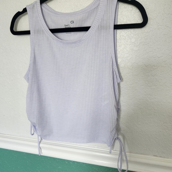 Gapfit Breathe Ruched Side Tank Top in S Petite - Picture 7 of 7